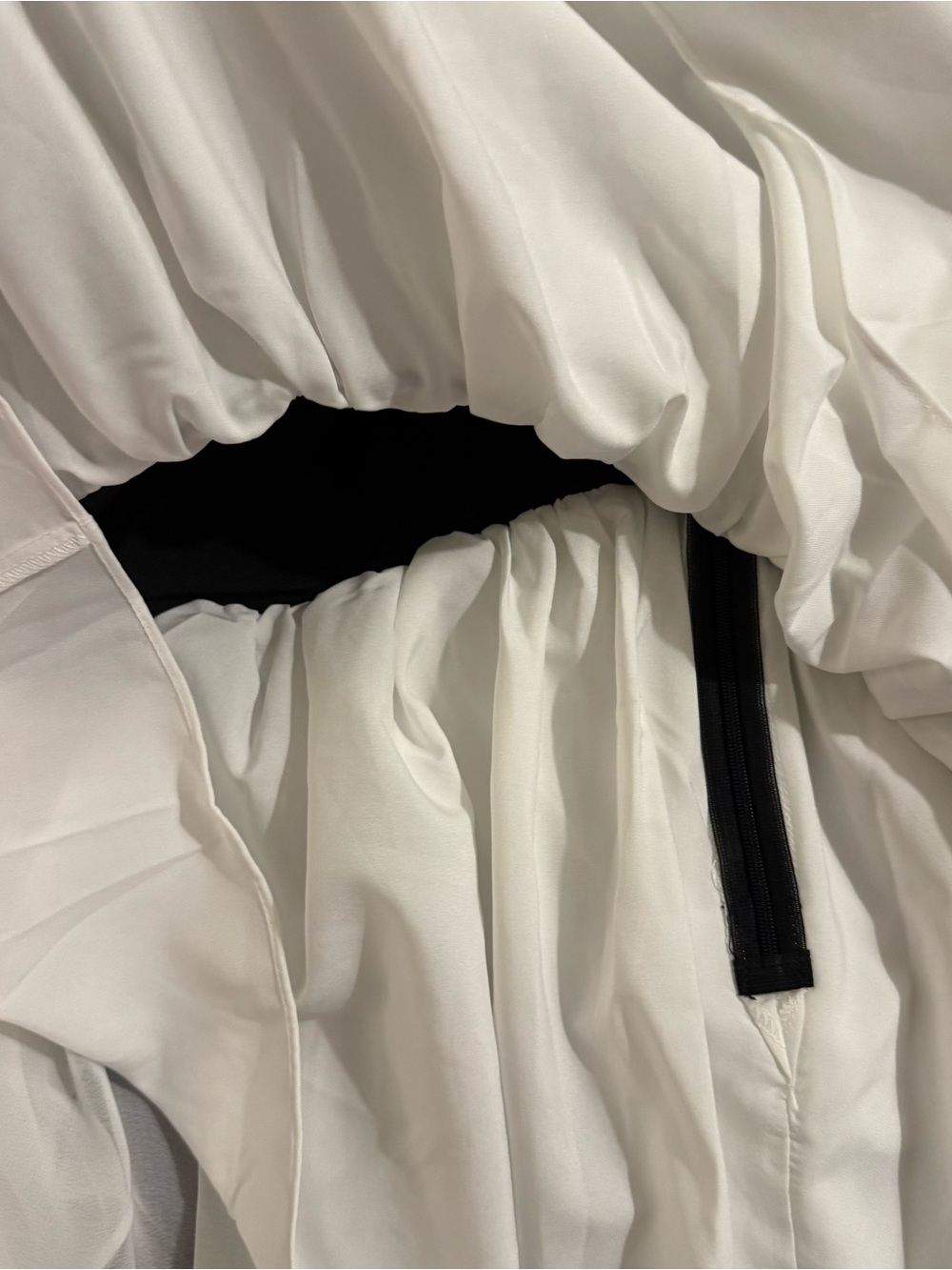 NWT Leau Harper Contrast Corset Halter Mini Dress - Picture 11 of 16